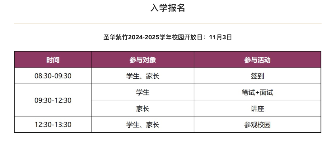 2025圣華紫竹國際高中招生簡章